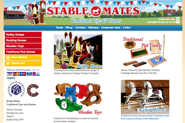 Online shop for Toy Maker