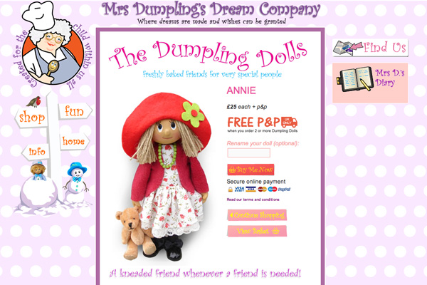 Online shop for Dolls