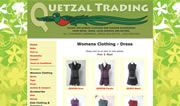Ecommerce clothing shop with CMS