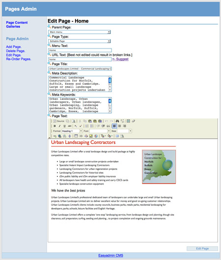 Content Management System